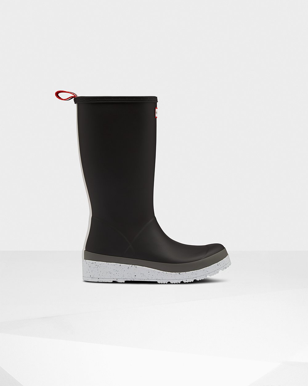 Botas Play Hunter Feminina Pretas/Cinzentas - Original Tall Speckle Rain - 30BYNCFRI